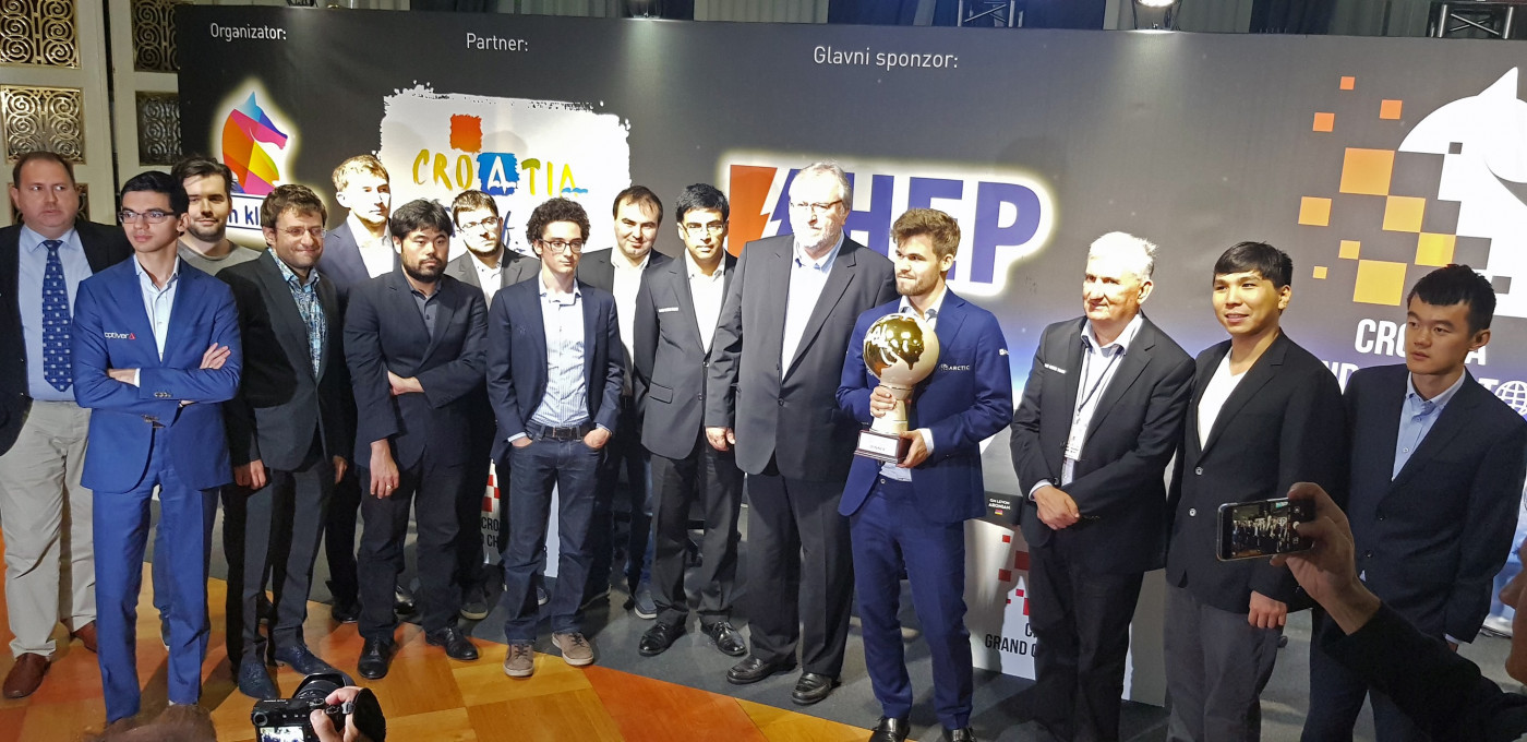 2015 GCT Players  Grand Chess Tour